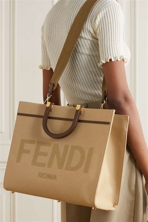 Fendi sunshine tote medium